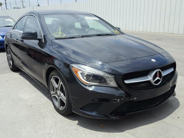 WDDSJ4EB5EN112946 - 2014 MERCEDES-BENZ CLA 250 BLACK photo 1