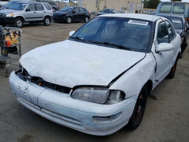 1Y1SK5261VZ437621 - 1997 GEO PRIZM BASE თეთრი ფოტო 2