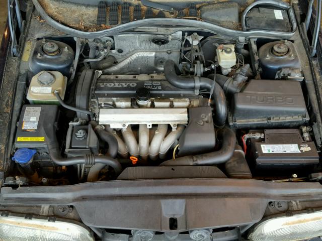 YV1LW5720V2340206 - 1997 VOLVO 850 T5 BLUE photo 7