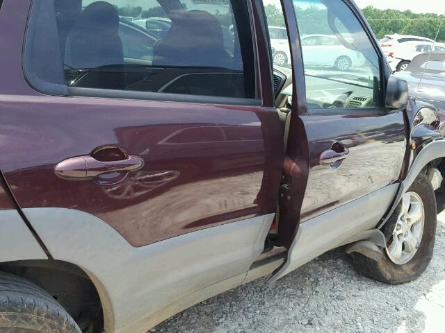 4F2YU07141KM21845 - 2001 MAZDA TRIBUTE DX 栗色 照片 10