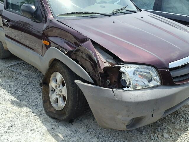 4F2YU07141KM21845 - 2001 MAZDA TRIBUTE DX 栗色 照片 9