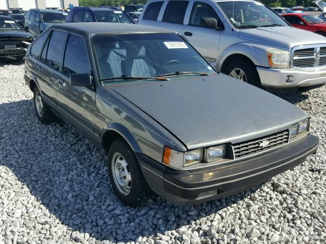 1Y1SK6145JZ044530 - 1988 CHEVROLET NOVA GRAY photo 1