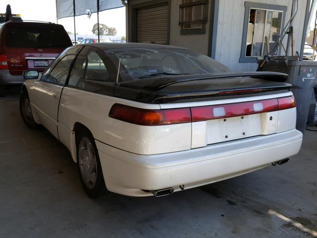 JF1CX3532NH109698 - 1992 SUBARU SVX LSL WHITE photo 3