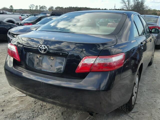 4T1BE46K39U346507 - 2009 TOYOTA CAMRY/SE/L BLACK photo 4