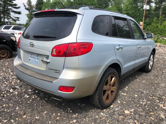 5NMSH13E67H028006 - 2007 HYUNDAI SANTA FE S BLUE photo 4