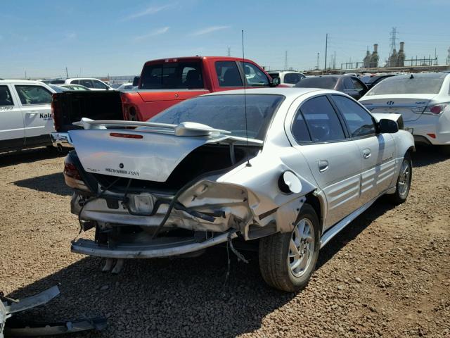 1G2NF52E91M536180 - 2001 PONTIAC GRAND AM S Gümüş foto 4
