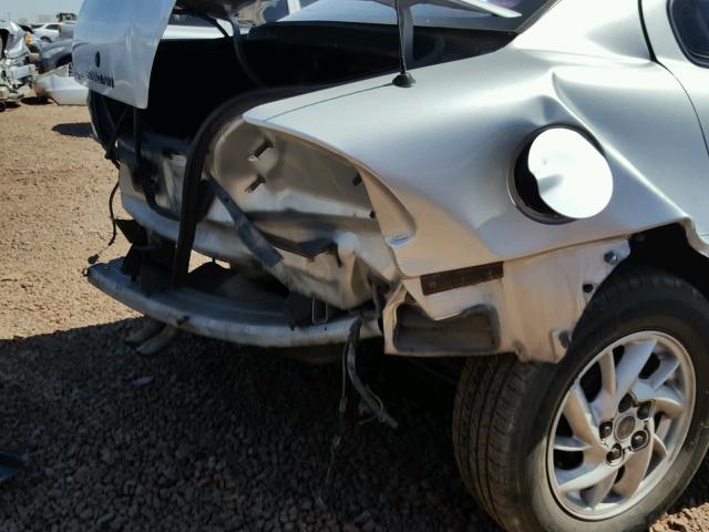 1G2NF52E91M536180 - 2001 PONTIAC GRAND AM S Gümüş foto 9