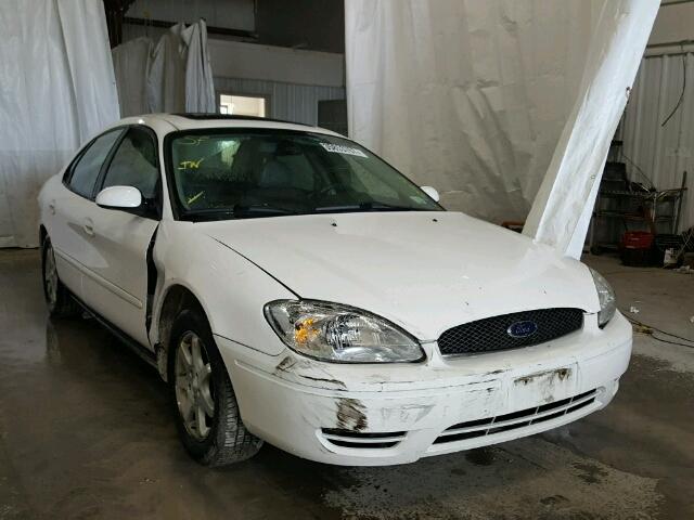 1FAFP56U46A213586 - 2006 FORD TAURUS SEL WHITE photo 1