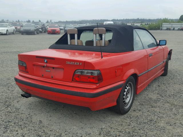 WBABK8333WEY89859 - 1998 BMW 328 IC AUT RED photo 4