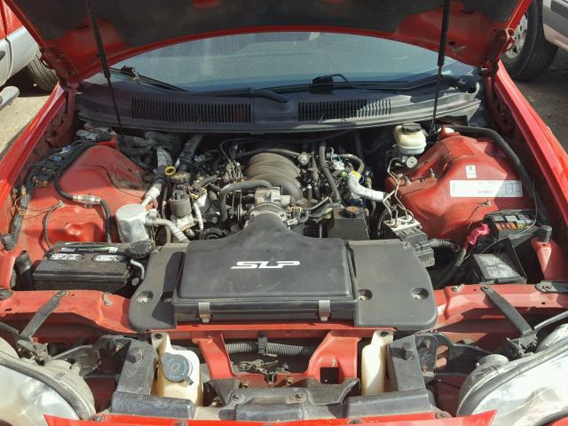 2G1FP22G7W2113925 - 1998 CHEVROLET CAMARO Z28 RED photo 7