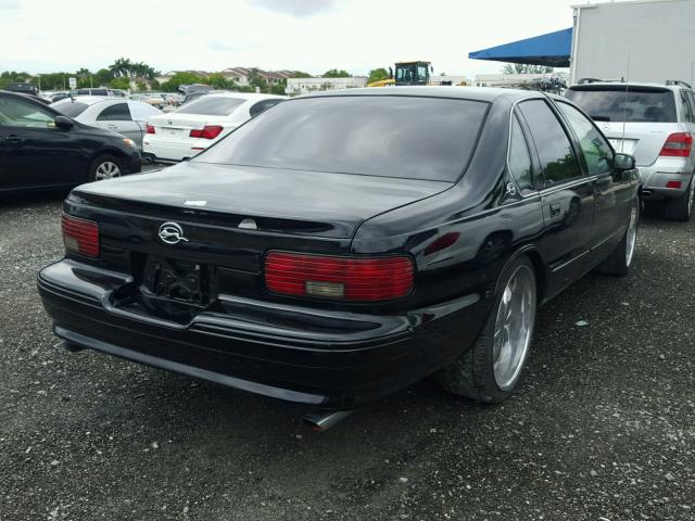 1G1BN52PXRR189906 - 1994 CHEVROLET CAPRICE CL 黑色 照片 4