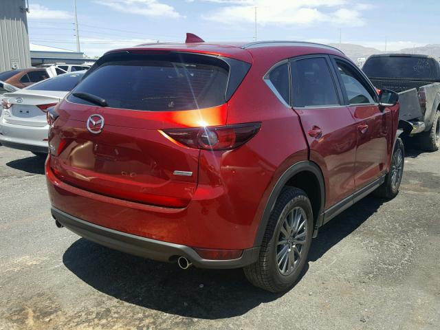 JM3KFABM7J0327114 - 2018 MAZDA CX-5 SPORT RED photo 4