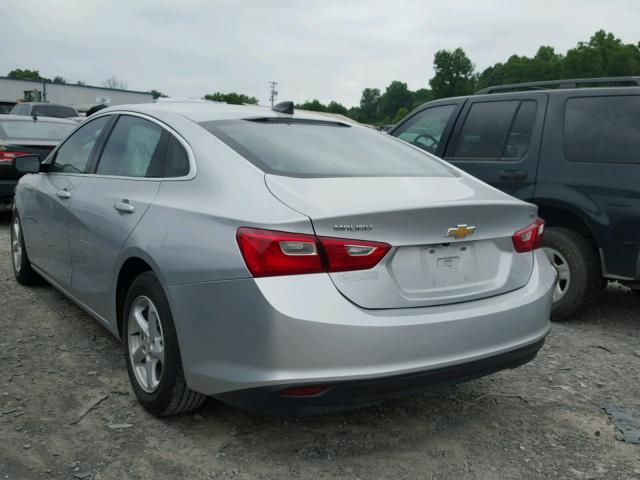 1G1ZB5ST6GF345099 - 2016 CHEVROLET MALIBU LS SILVER photo 3