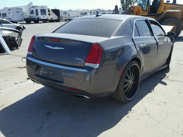 2C3CCAEG5GH252465 - 2016 CHRYSLER 300C CHARCOAL photo 4