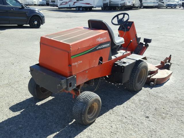 94671300001777 - 2000 JACO LAWNMOWER ORANGE photo 4