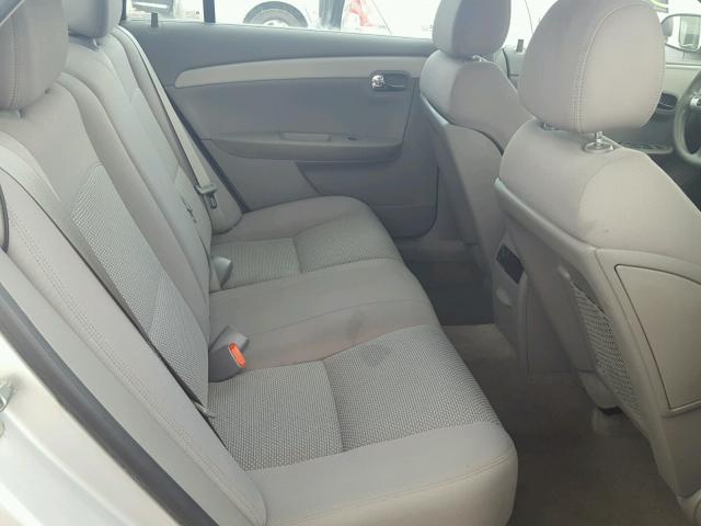 1G1ZF57559F211217 - 2009 CHEVROLET MALIBU HYB ვერცხლისფერი ფოტო 6