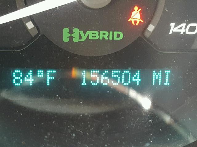 1G1ZF57559F211217 - 2009 CHEVROLET MALIBU HYB ვერცხლისფერი ფოტო 8