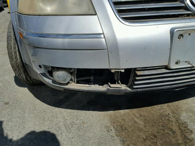 WVWTH63B92P014219 - 2002 VOLKSWAGEN PASSAT GLX 银色 照片 9