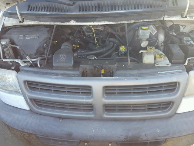 2B7HB11Y1YK180803 - 2000 DODGE RAM VAN B1 WHITE photo 7