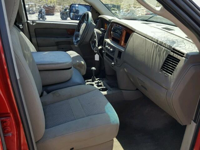 1D7KS28C46J137724 - 2006 DODGE RAM 2500 S RED photo 5