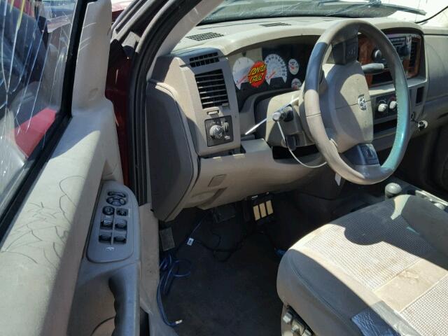 1D7KS28C46J137724 - 2006 DODGE RAM 2500 S RED photo 9