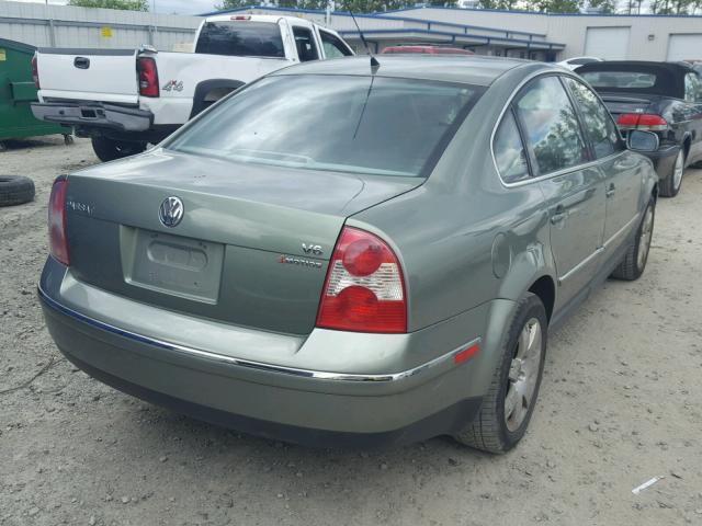 WVWTH63B32E216257 - 2002 VOLKSWAGEN PASSAT GLX 绿色 照片 4