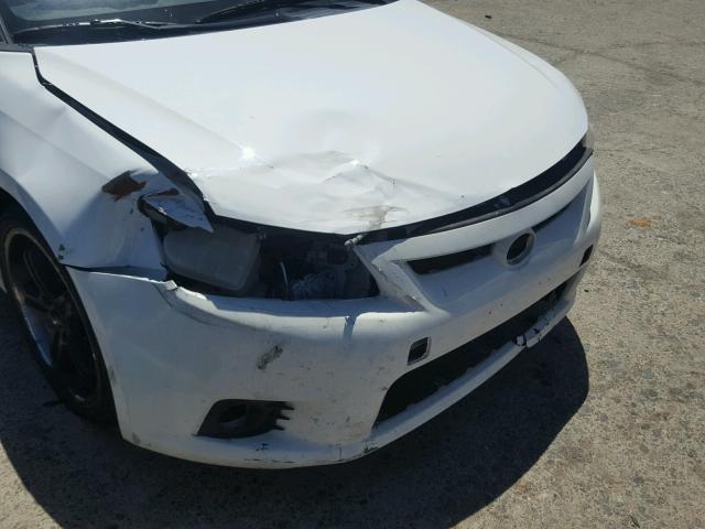 JTKJF5C76D3048317 - 2013 TOYOTA SCION TC 白色 照片 9