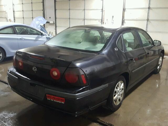 2G1WF55E659373902 - 2005 CHEVROLET IMPALA 黑色 照片 4