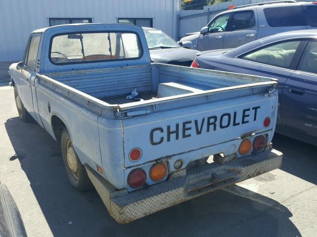 LUV8212032 - 1972 CHEVROLET LUV أزرق صورة 3