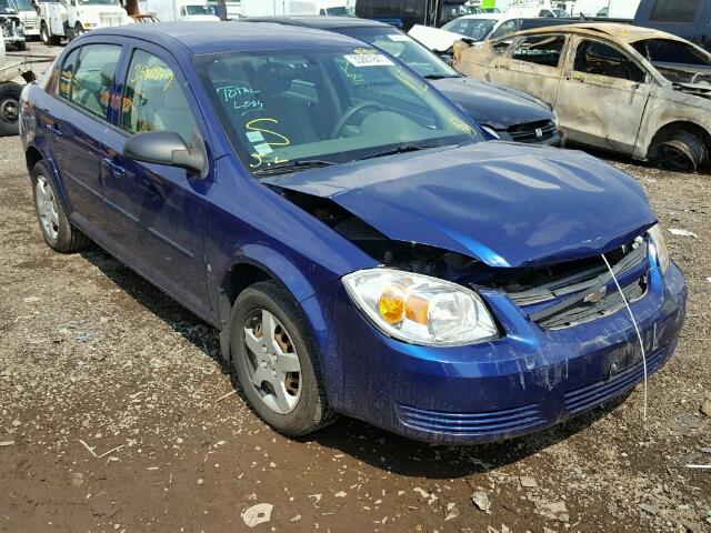 1G1AK55FX77272316 - 2007 CHEVROLET COBALT LS BLUE photo 1