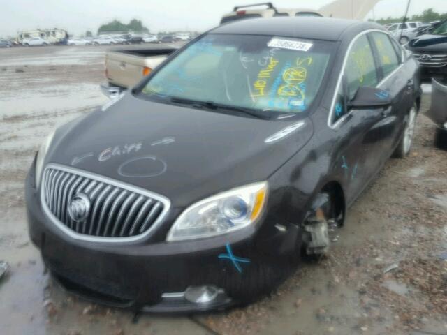 1G4PS5SK9C4193388 - 2012 BUICK VERANO BROWN photo 2