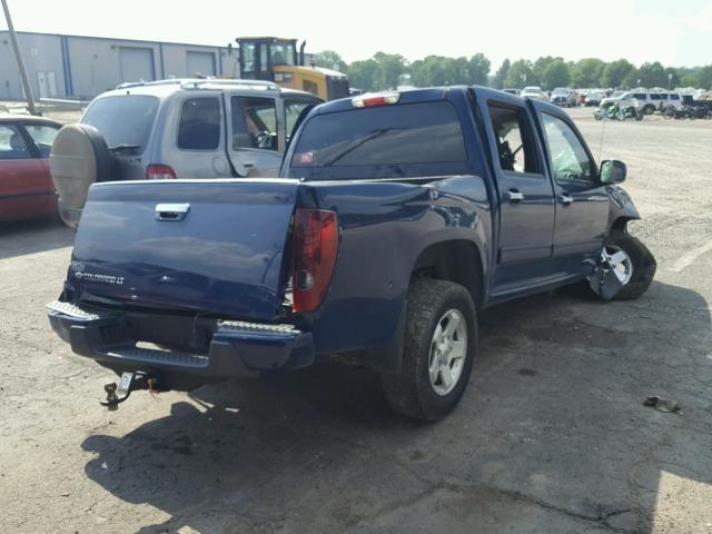 1GCDSCDE4A8142485 - 2010 CHEVROLET COLORADO L BLUE photo 4