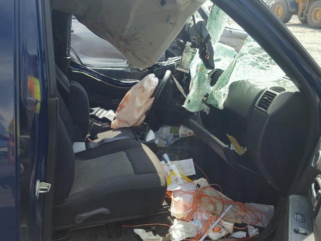 1GCDSCDE4A8142485 - 2010 CHEVROLET COLORADO L BLUE photo 5