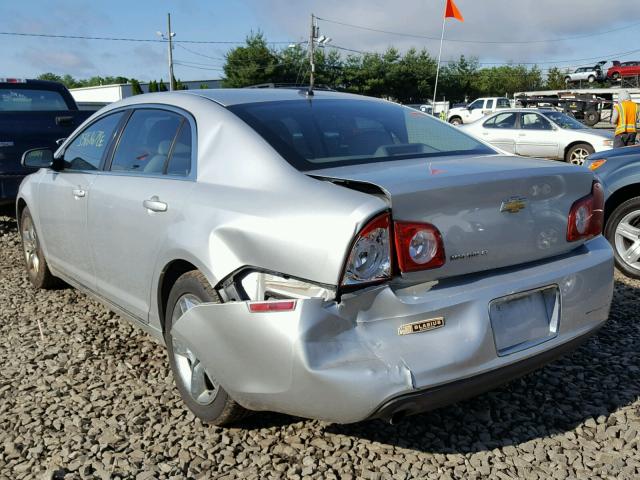 1G1ZC5EB7AF121539 - 2010 CHEVROLET MALIBU 1LT 银色 照片 3