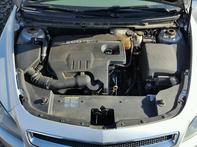 1G1ZC5EB7AF121539 - 2010 CHEVROLET MALIBU 1LT 银色 照片 7