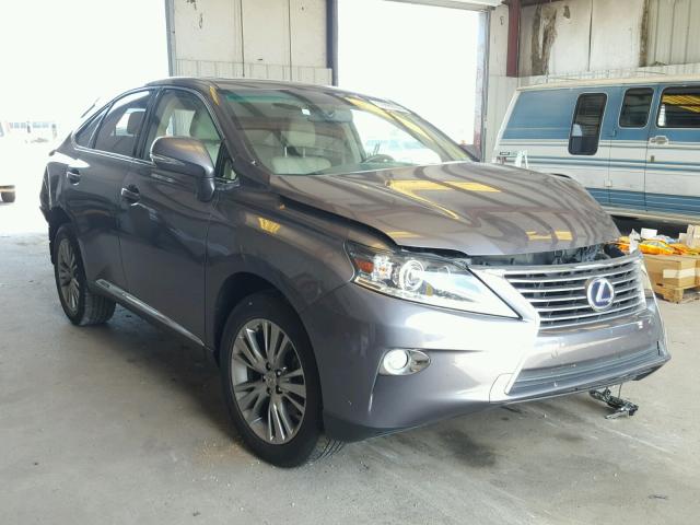 JTJZB1BA2D2008332 - 2013 LEXUS RX 450 GRAY photo 1