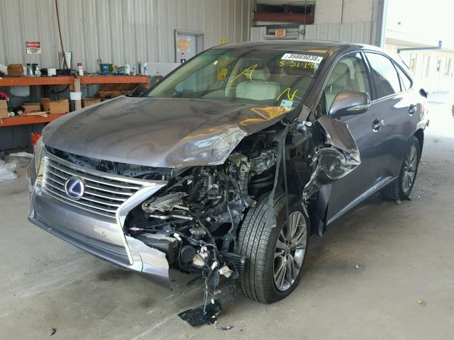 JTJZB1BA2D2008332 - 2013 LEXUS RX 450 GRAY photo 2