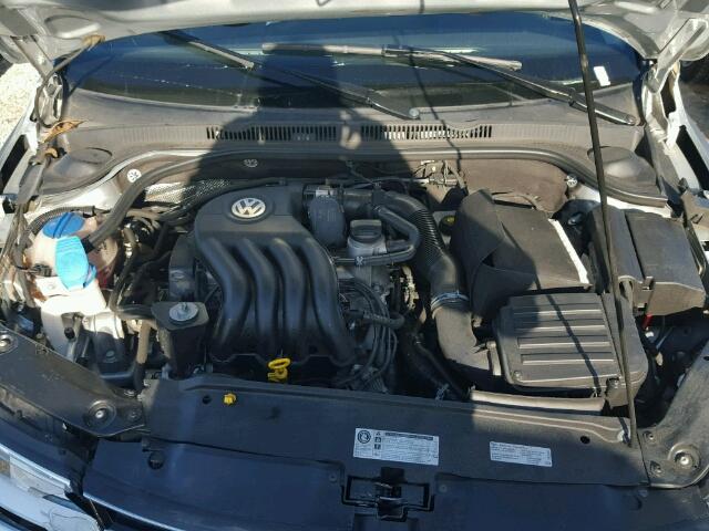 3VW2K7AJ8FM322035 - 2015 VOLKSWAGEN JETTA BASE SILVER photo 7