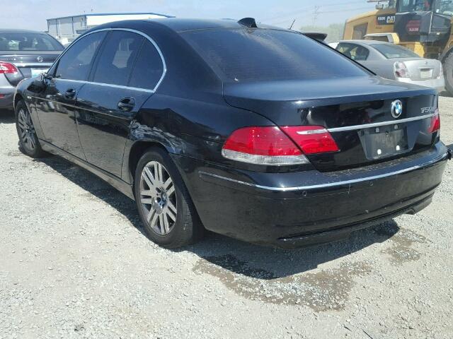 WBAHL83566DT05114 - 2006 BMW 750 I BLACK photo 3