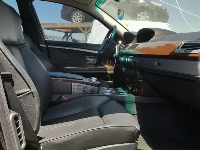 WBAHL83566DT05114 - 2006 BMW 750 I BLACK photo 5