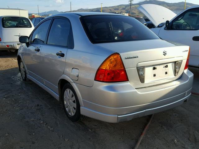 JS2RA62S265306138 - 2006 SUZUKI AERIO SILVER photo 3