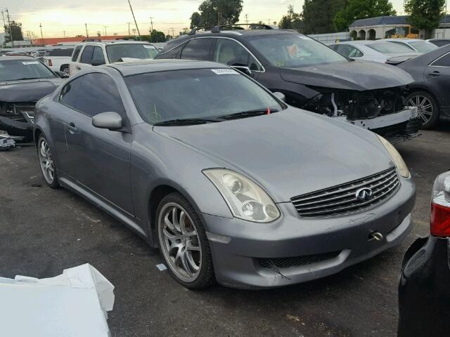 JNKCV54E16M717458 - 2006 INFINITI G35 GRAY photo 1