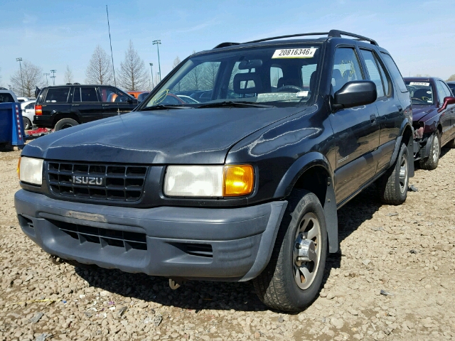 4S2CK58D2W4372358 - 1998 ISUZU RODEO S BLACK photo 10