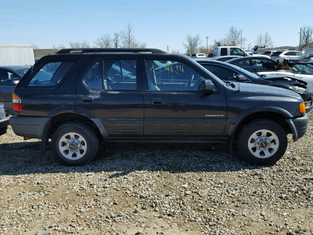 4S2CK58D2W4372358 - 1998 ISUZU RODEO S BLACK photo 9