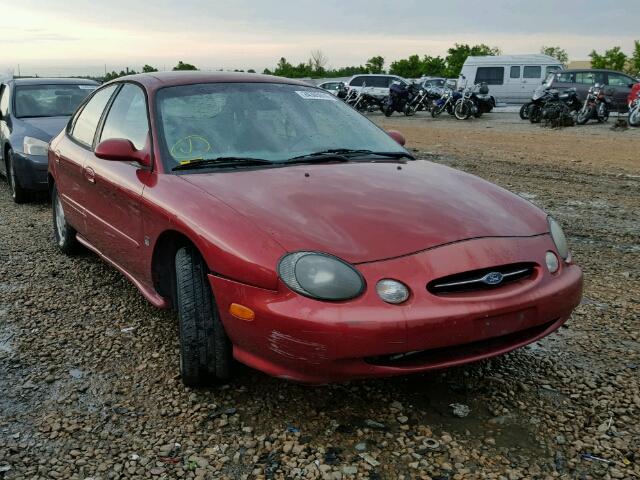 1FAFP53S2WA260683 - 1998 FORD TAURUS SE RED photo 1