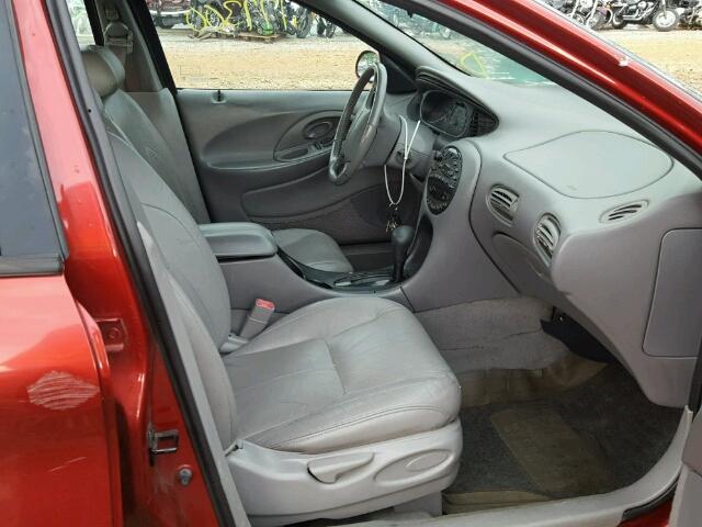 1FAFP53S2WA260683 - 1998 FORD TAURUS SE RED photo 5