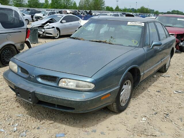 1G3HN52K7W4832176 - 1998 OLDSMOBILE 88 BASE GREEN photo 9