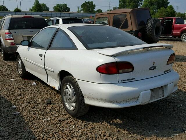 1G1JC1241VM153478 - 1997 CHEVROLET CAVALIER B WHITE photo 3