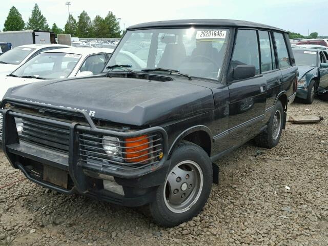 SALHV124XLA449378 - 1990 LAND ROVER RANGE ROVE BLACK photo 2