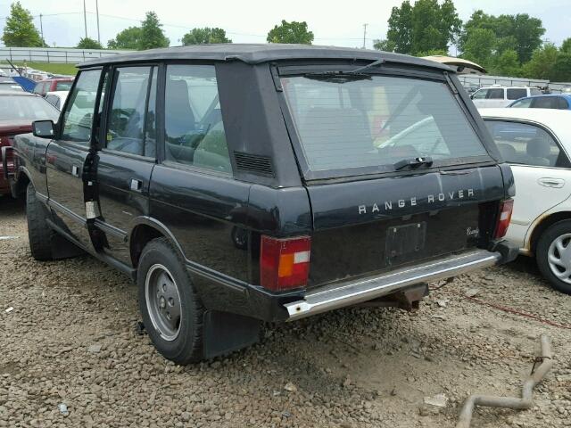 SALHV124XLA449378 - 1990 LAND ROVER RANGE ROVE BLACK photo 3